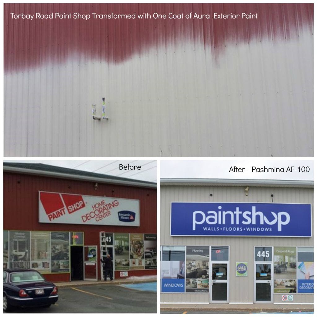 the paint shop