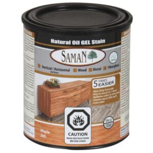 can of saman natural oil gel stain
