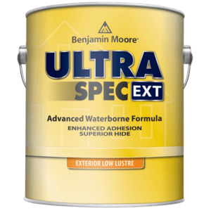 ultra spec exterior paint can