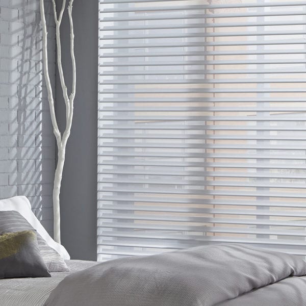 Image of bedroom with sheerluxe blinds