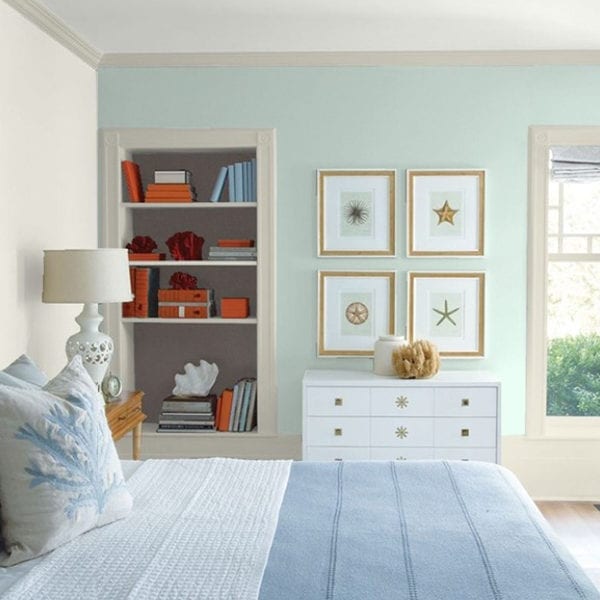 Tip: The amount of natural light in the room will determine the depth of your wall colour(s)