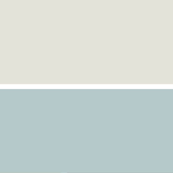 Wall Colors: Common: Soft Colors such as Classic Gray OC-23 and Accent Wall in Gossamer Blue 2123-40
