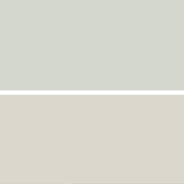 Wall Colors: Common: Soft Gray Shades such as Gray Owl OC-52 and Balboa Mist OC-27