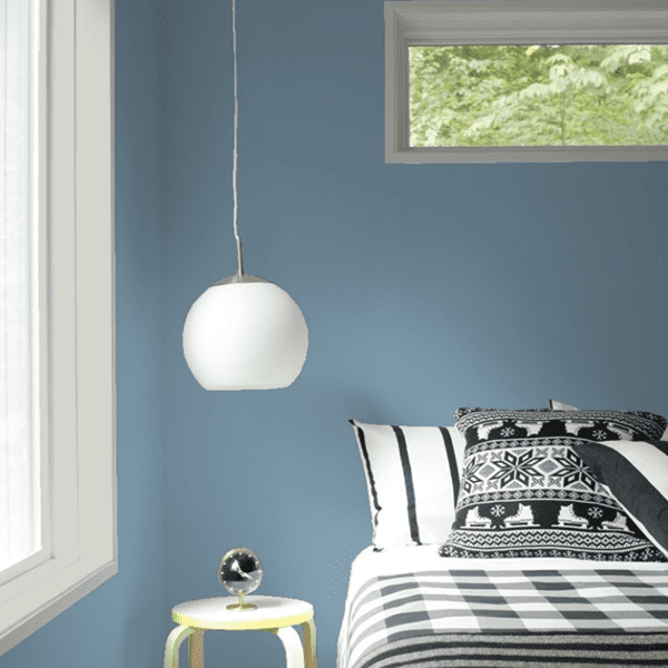 Tip: Select your paint colors in your room at the time of day that you are present there the most!