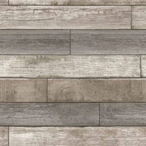 reclaimed wood plank natural wallpaper swatch