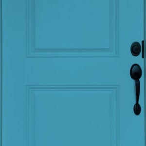 cool blue door paint