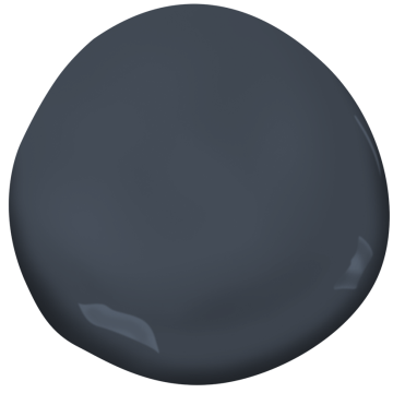 hale navy paint sample