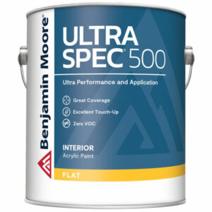 can of ultra spec flat ceiling paint