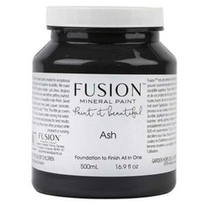 jar of ash fusion paint