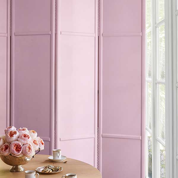 room divider painted in baby dreams