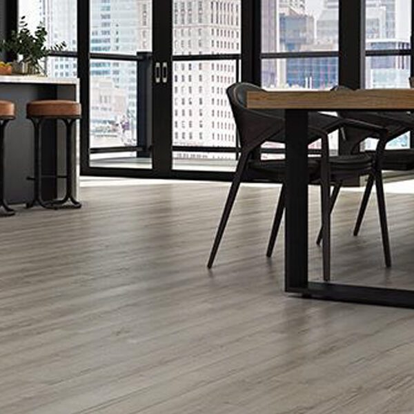 HydraSafe laminate flooring room scene in arctic
